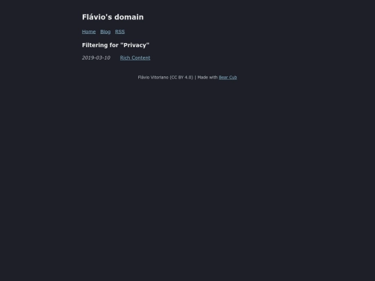 tags/privacy screenshot