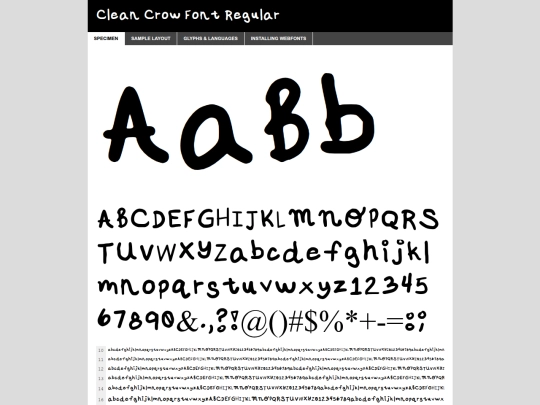 Clean Crow/clean_crow-demo screenshot