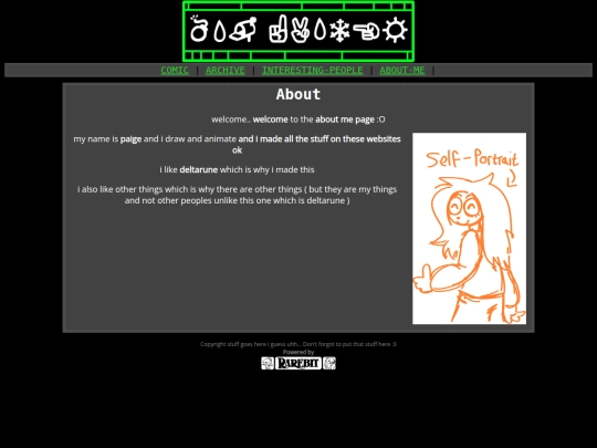 Gaster/about screenshot