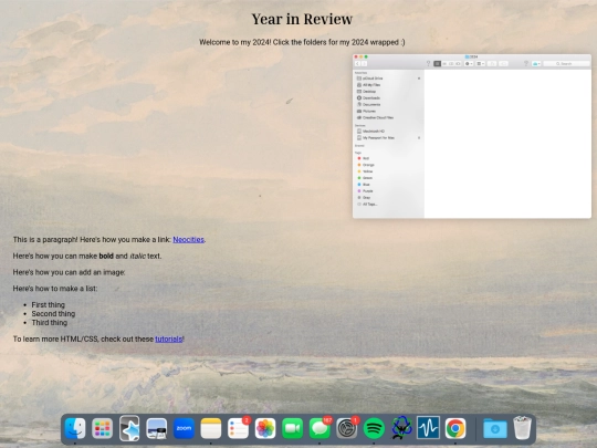 yearinreview screenshot