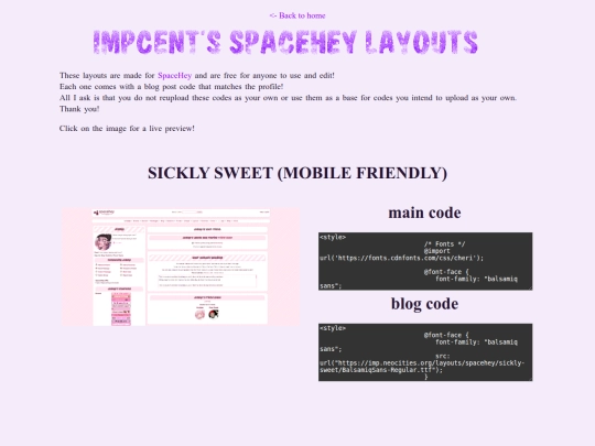 layouts/spacehey screenshot