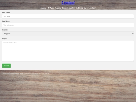 contact screenshot