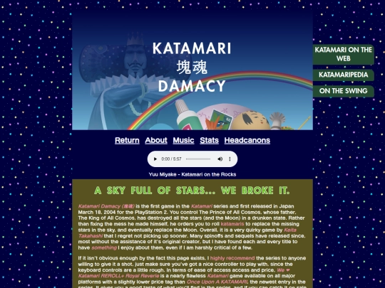 Katamari/basething screenshot