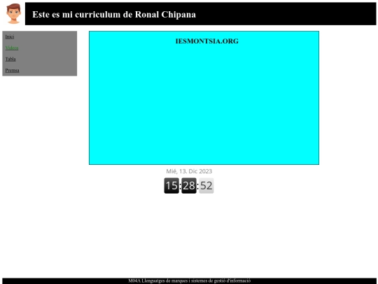M04-XML-RONAL/UF1 EXAMEN ASIX M04/Pagines/Videos screenshot