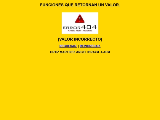PRACTICAS/funcionvalor screenshot