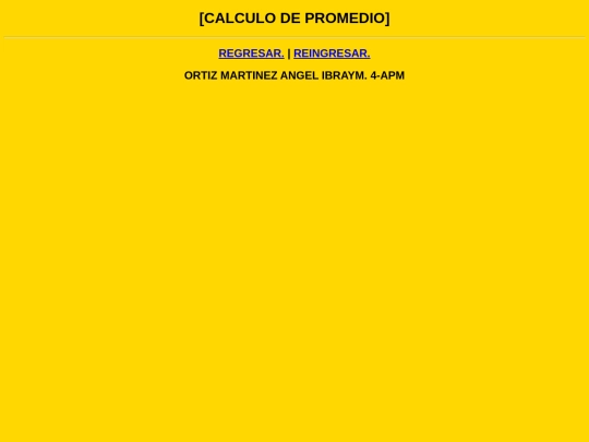 PROMEDIODECALIFICACIONES screenshot