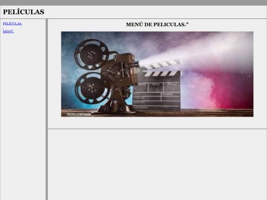 PROYECTO SM2/PELICULAS screenshot