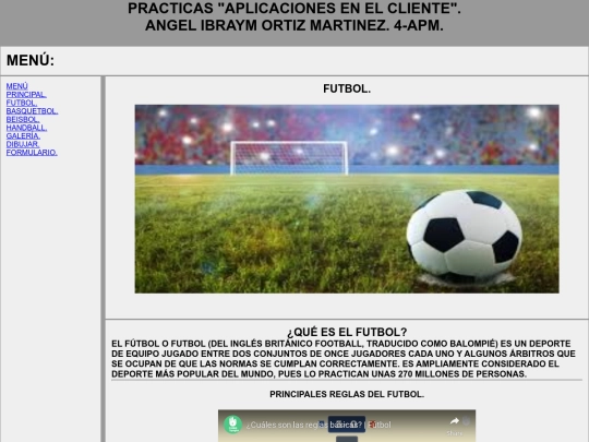 PROYECTO/futbol screenshot