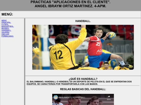 PROYECTO/handball screenshot