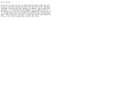 blog/eu_sou_eu screenshot