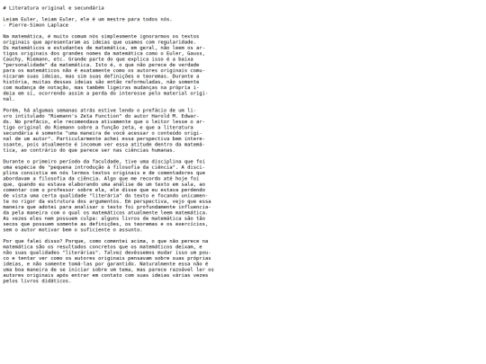 blog/literatura_original_e_secundaria screenshot