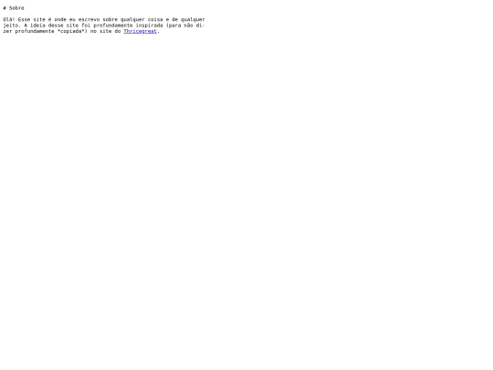 sobre screenshot