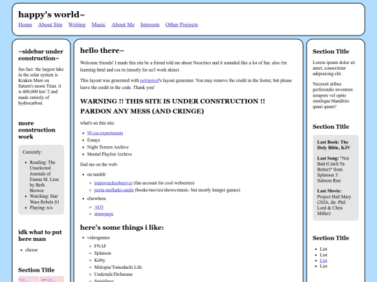 index screenshot