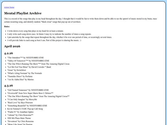 playlistarchive screenshot