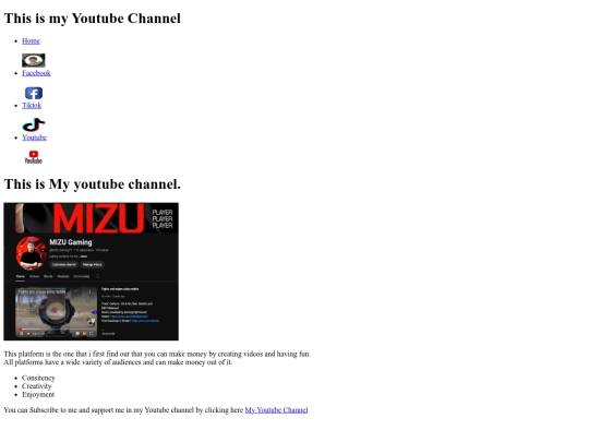 YoutubeChannel screenshot