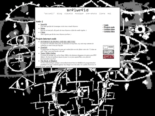 links screenshot