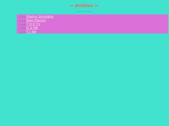 archive screenshot