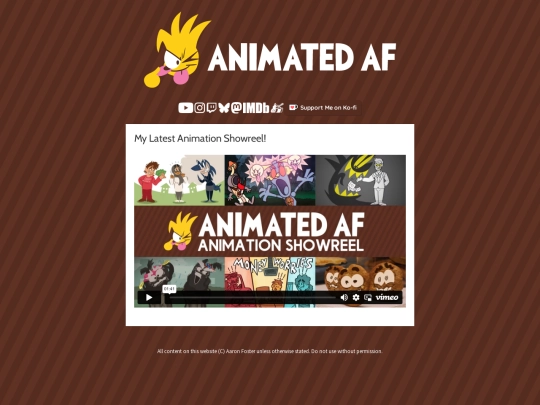 showreel screenshot