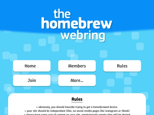 rules screenshot