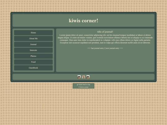 journals/journal2 screenshot
