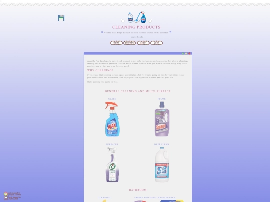 links/cleaning screenshot