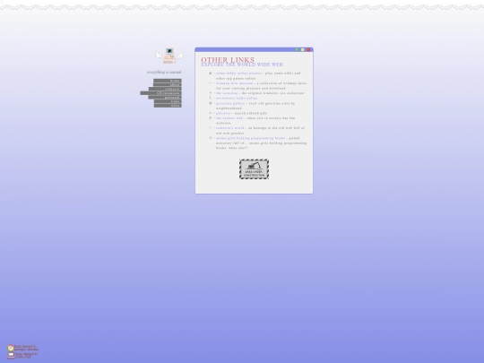 links/web screenshot