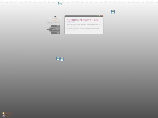 personal screenshot
