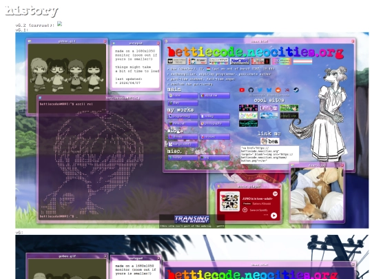 windows/history/history screenshot