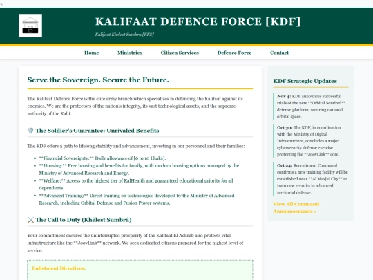 KDF screenshot