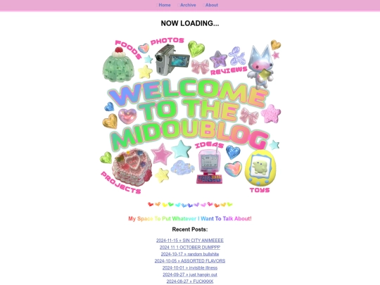 blog screenshot