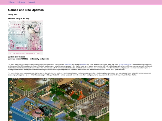 blog/posts/2024-08-25-Games-and-Site-Updates screenshot