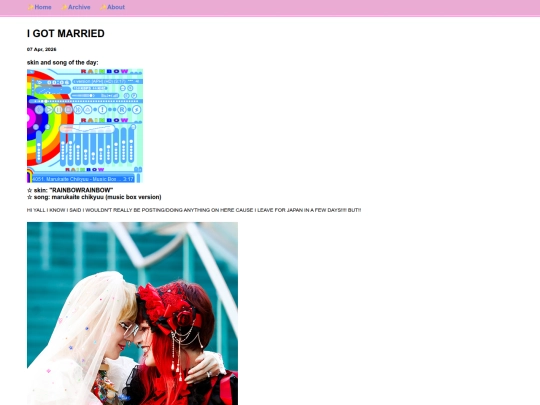 blog/posts/2026-04-07-I-GOT-MARRIED screenshot