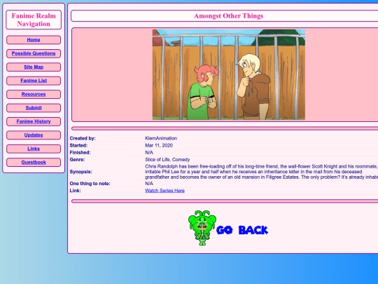 fanime/Amongst_Other_Things screenshot