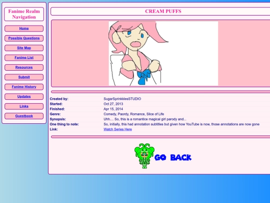 fanime/CREAM_PUFFS screenshot