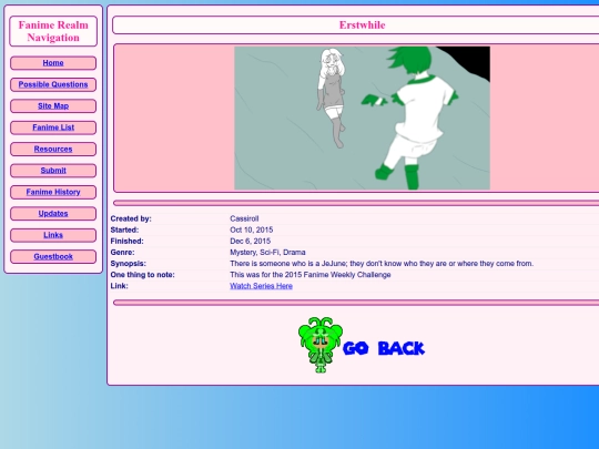 fanime/Erstwhile screenshot