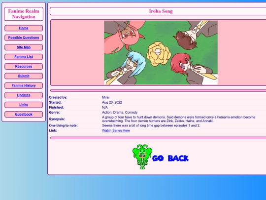 fanime/Iroha_Song screenshot