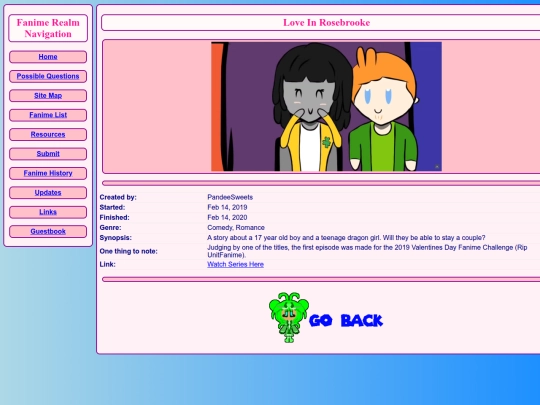 fanime/Love_In_Rosebrooke screenshot