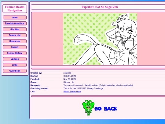 fanime/Paprikas_Not-So_Sugoi_Job screenshot