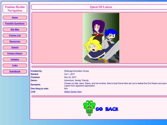 fanime/Quest screenshot
