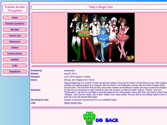 fanime/Tokyo_Magic_Star screenshot