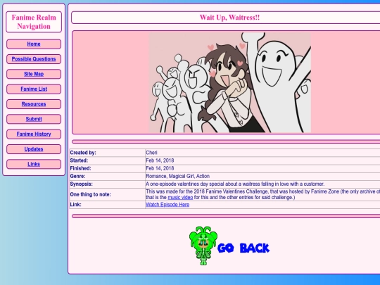 fanime/Wait_Up_Waitress screenshot
