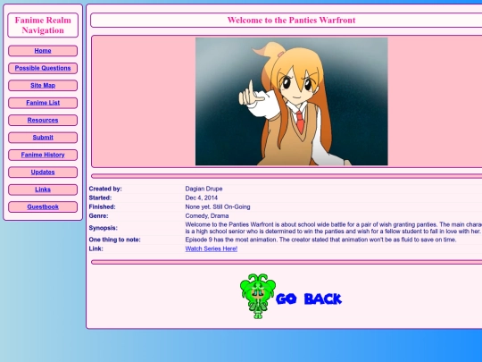 fanime/Welcome_to_the_Panties_Warfront screenshot