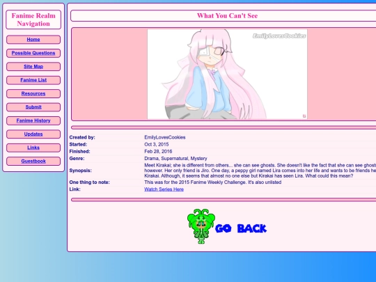 fanime/What_You_Can't_See screenshot