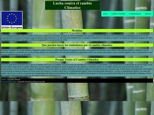 Trabajo Europa/Pagina2 screenshot