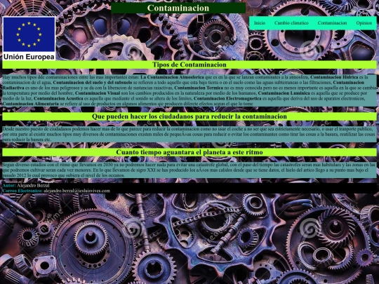Trabajo Europa/Pagina3 screenshot