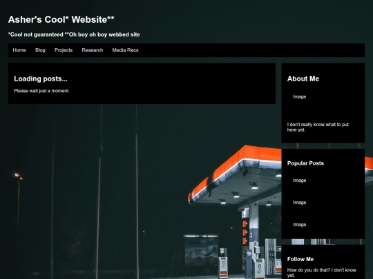 blog screenshot