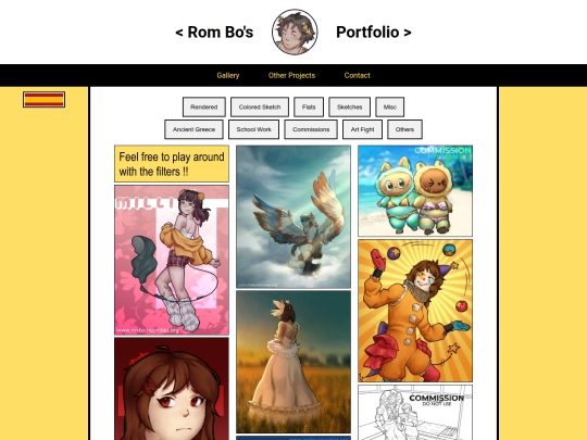 en/portfolio screenshot