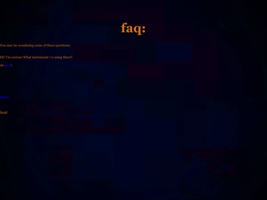 faq screenshot