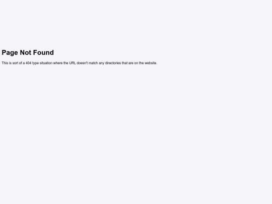 not_found screenshot