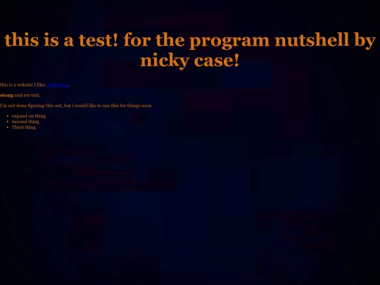 nutshelltest screenshot